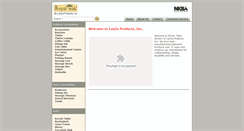 Desktop Screenshot of lanzaproducts.com