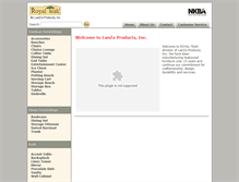 Tablet Screenshot of lanzaproducts.com